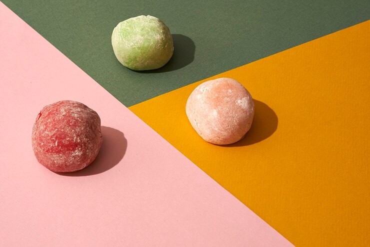 Photo mochi dessert japanese dessert