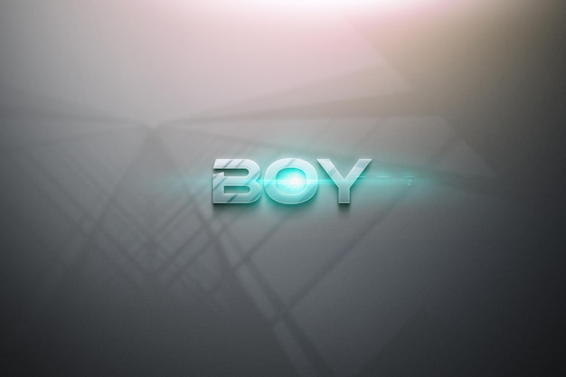 Photo mock up 3d name background