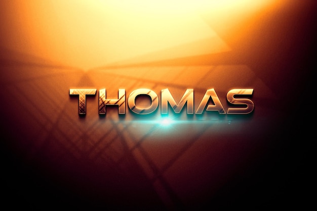 Photo mock up 3d name background