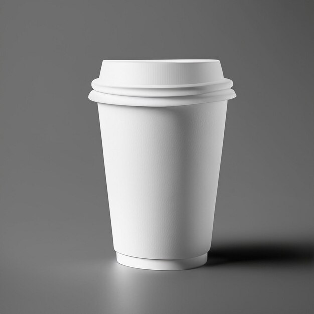 Mock up paper cup for coffee take away