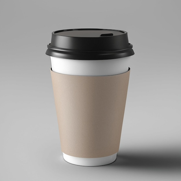 Mock up paper cup for coffee take away