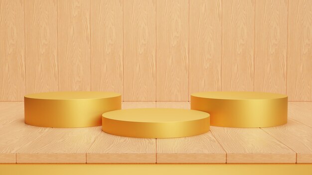 Mock up podium for product presentation abstract scene minimal concept