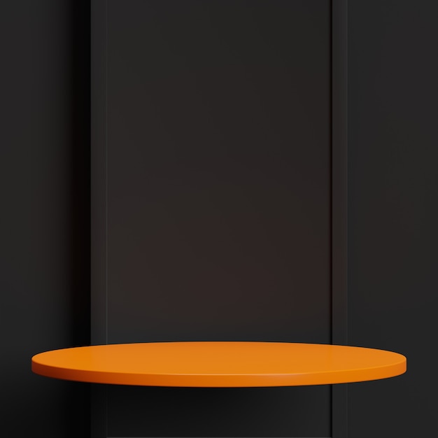 mock up podium for product presentation abstract scene minimal concept