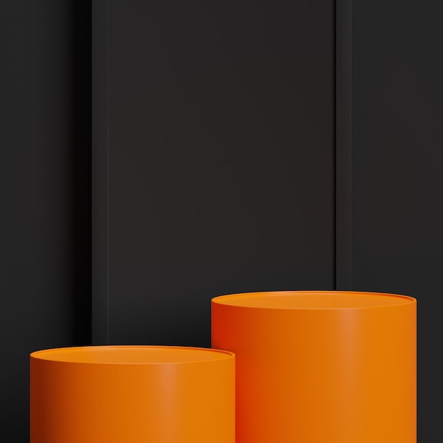 mock up podium for product presentation abstract scene minimal concept