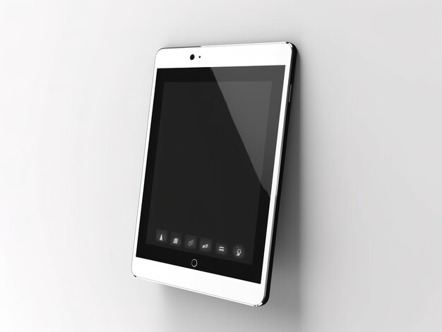 mock-up van tablet