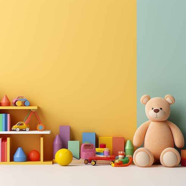 mockup_background_for_advertising_toys_with_blank