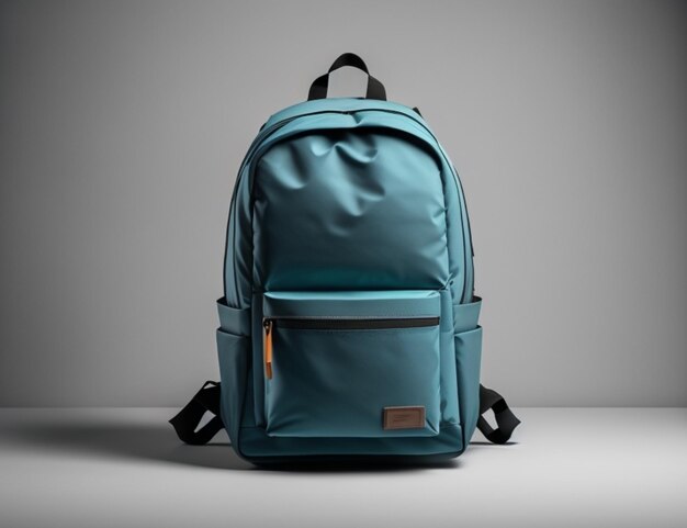 Photo mockup blank backpack