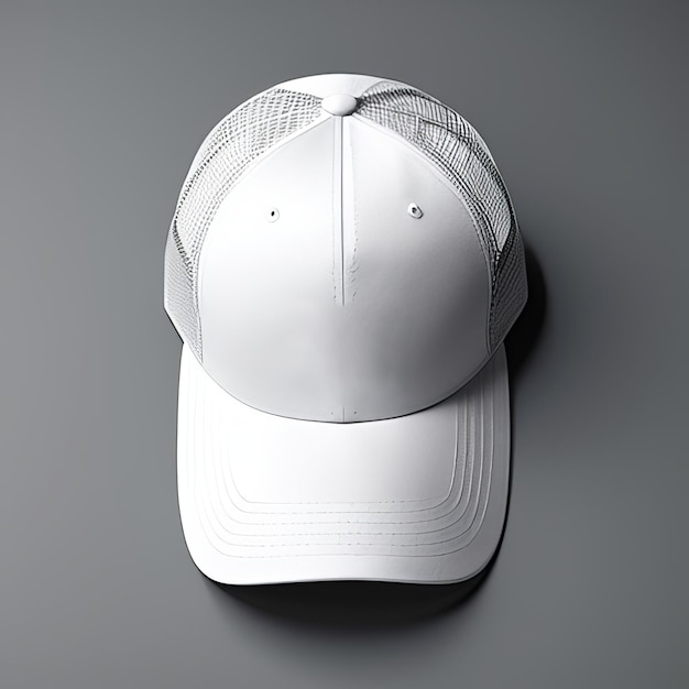 mockup of blank hat design