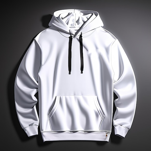 mockup of blank hoodie design