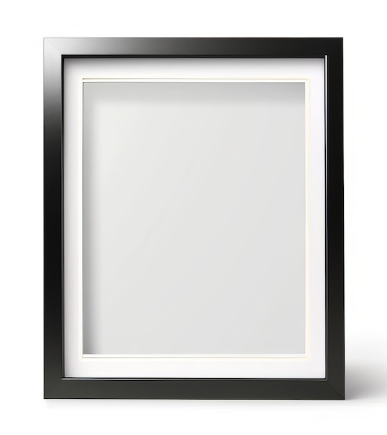 mockup of blank picture frame