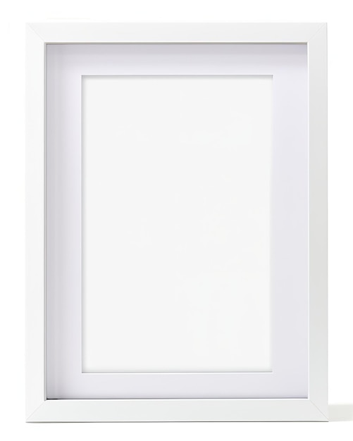 mockup of blank picture frame