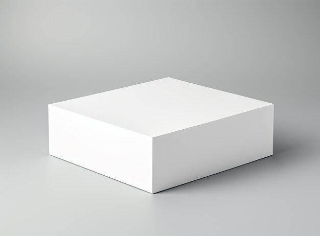 Mockup Blank White White Box Free Stock Photo In The Style Of W