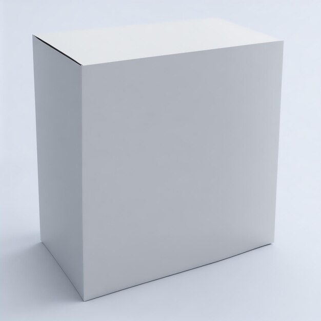 MockUp of Cardboard Storage Box