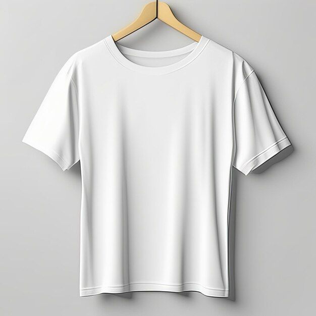 Mockup clothing white tshirt blank