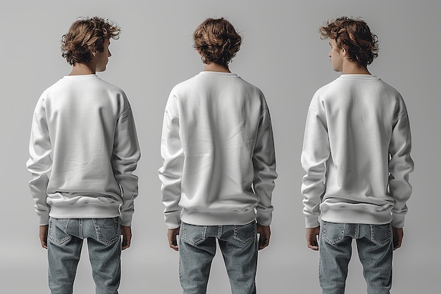 Photo mockup concept with plain clothing