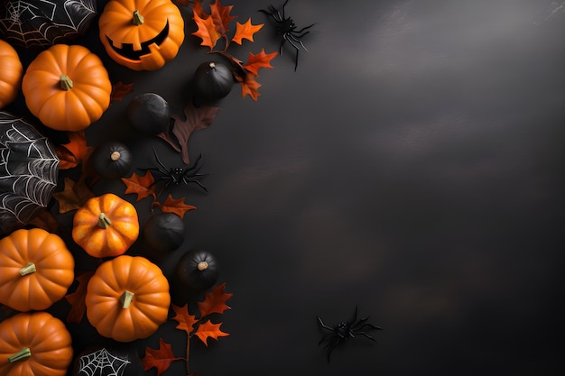 Foto mockup halloween achtergrond