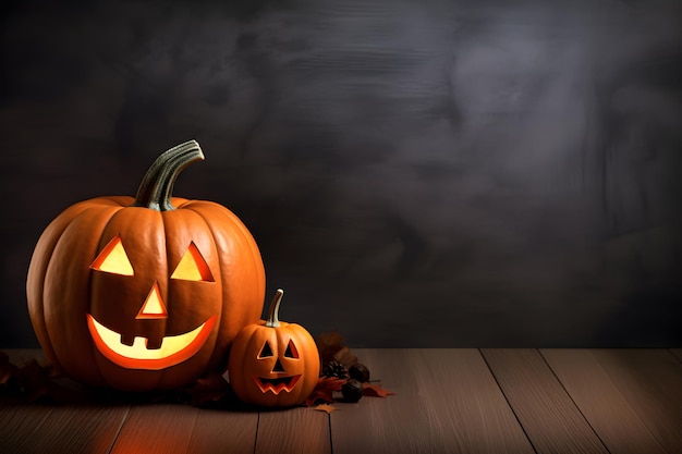 Foto mockup halloween achtergrond