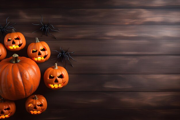 Foto mockup halloween achtergrond