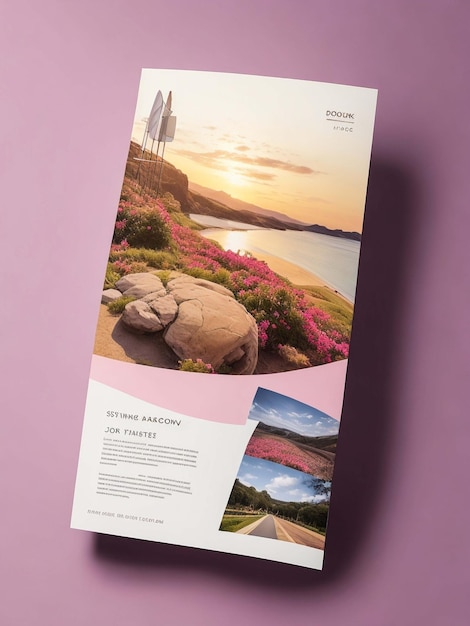 Mockup-ontwerp voor Instagram-brochure