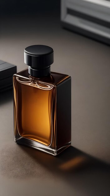 Mockup perfume bottle