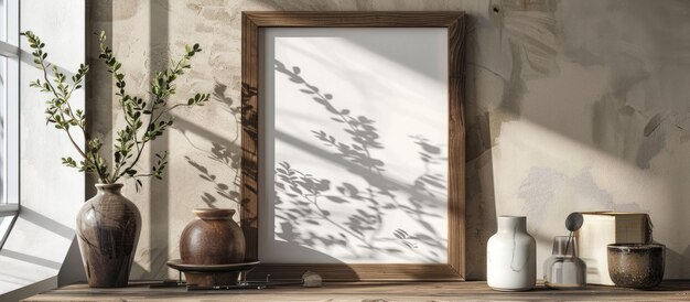 mockup of a picture frame