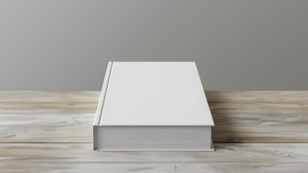mockup for the presentation of the Book White realistic blank of A4 and A5 catalog