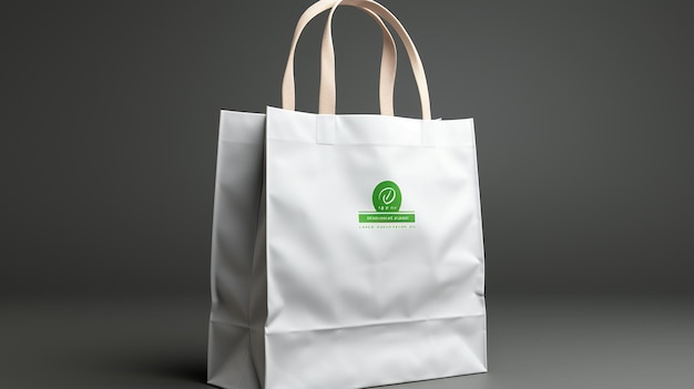 Mockup shopper tote tas handtas