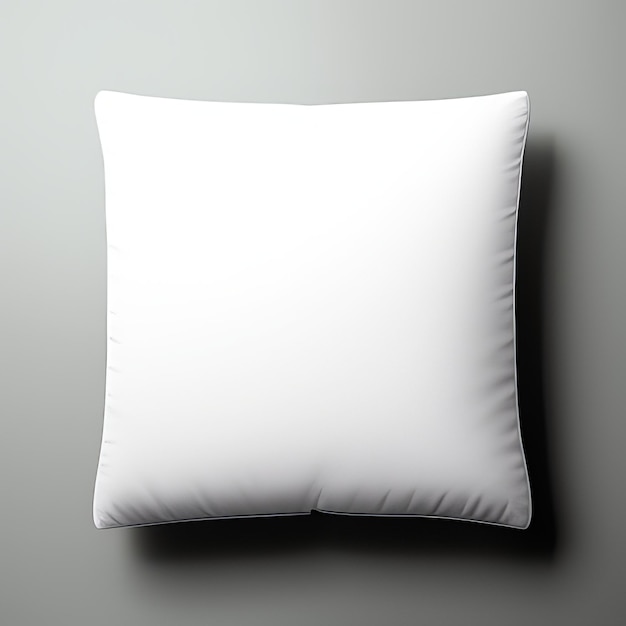 mockup of soft pillow