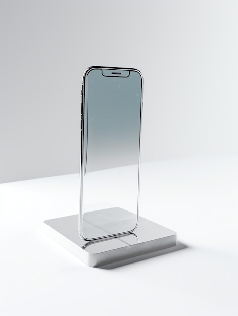 mockup of a tempered glass