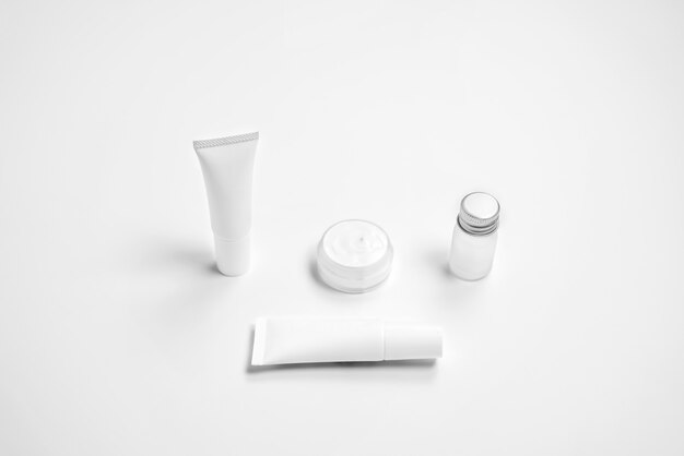 Mockup van cosmetische crÃ¨me fles