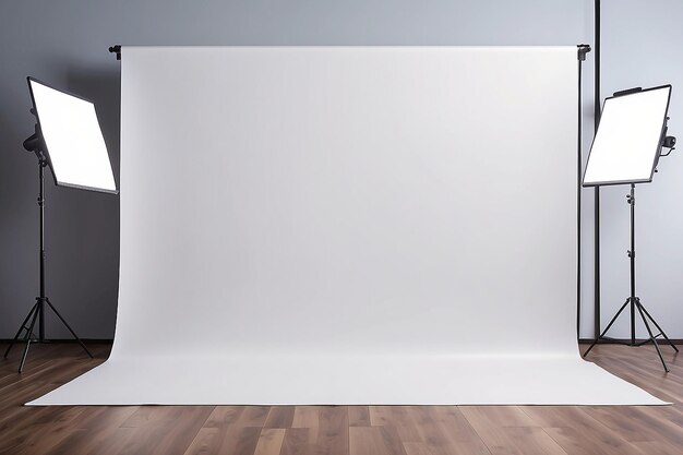 Mockup van de achtergrondbanner