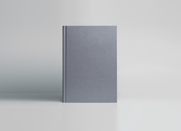 Mockup van een hardcoverboek geïsoleerd