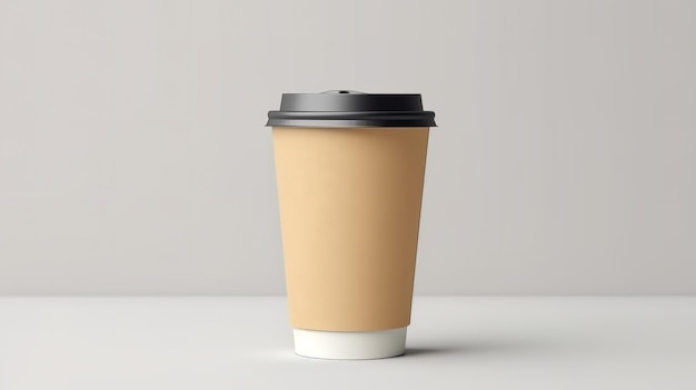 mockup van een koffiebeker