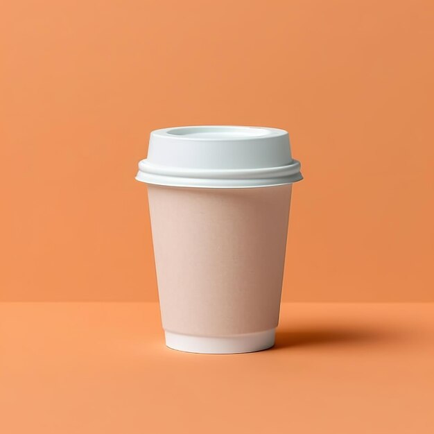 mockup van een koffiebeker