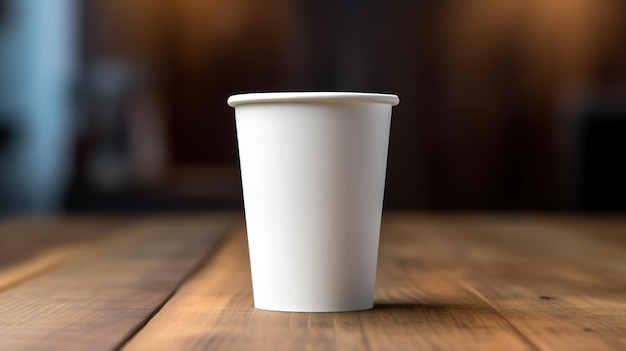 mockup van een koffiebeker