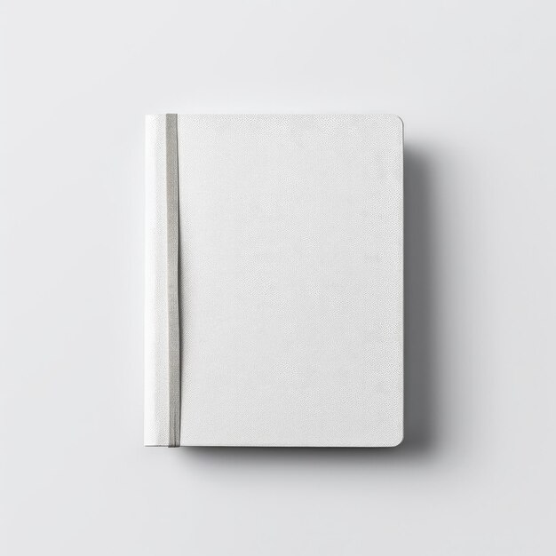 Foto mockup van een leeg boek