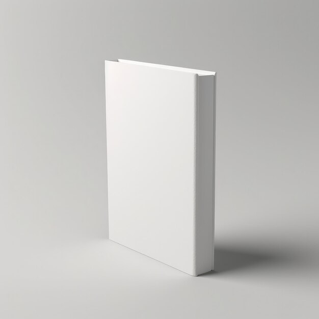 mockup van een leeg boek