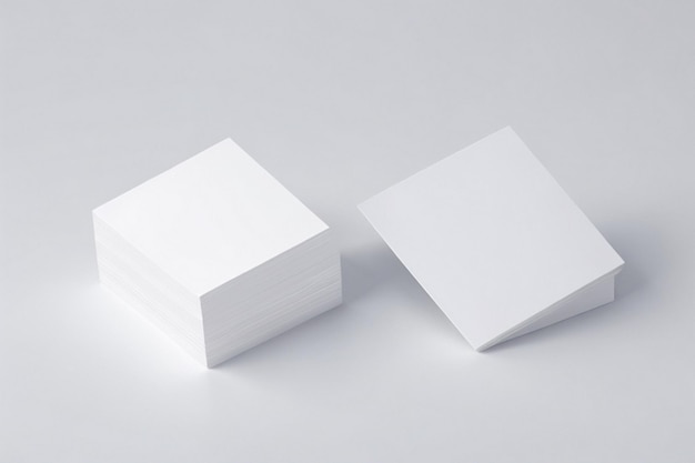 Mockup van een visitekaartje
