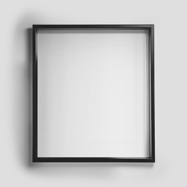 mockup van het zwarte frame