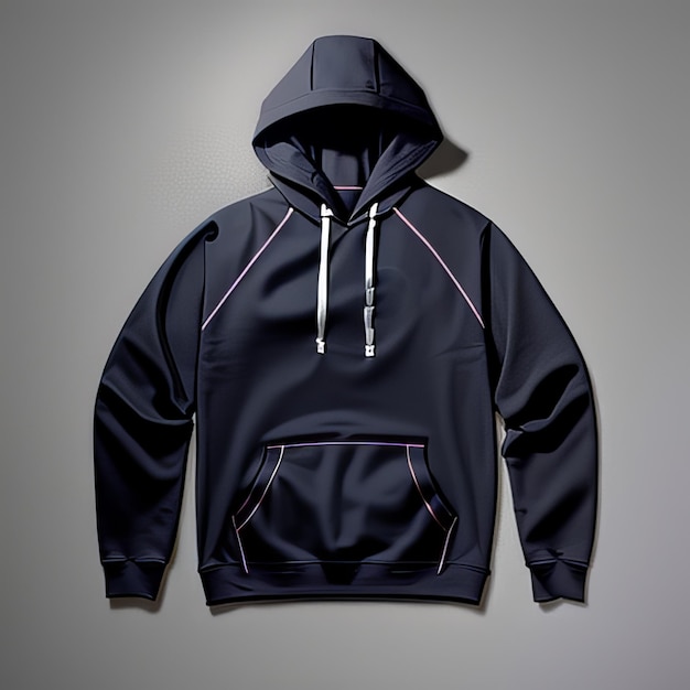 mockup van leeg hoodie-ontwerp