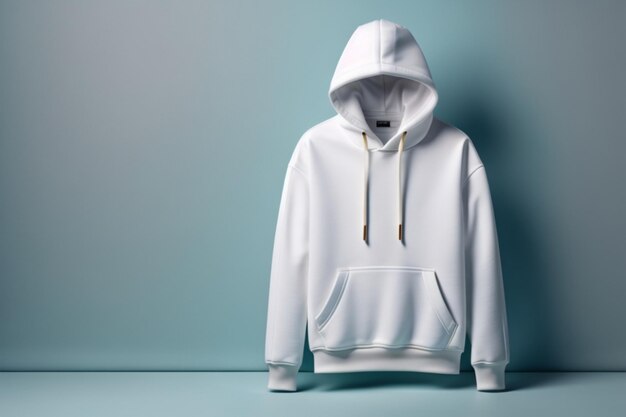Mockup White Hoodie template mockup hoodie 3D