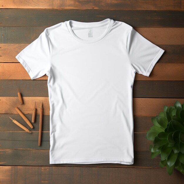 mockup white tshirt