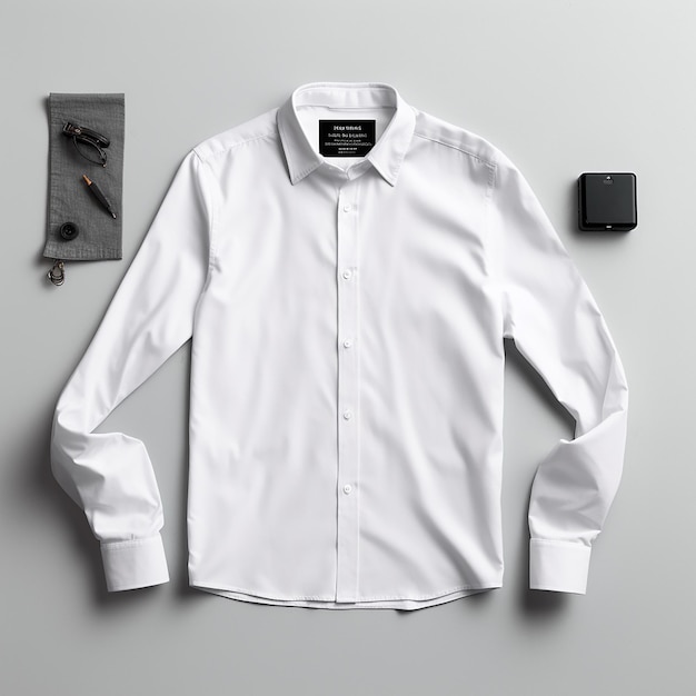 Mockups of stylish shirts