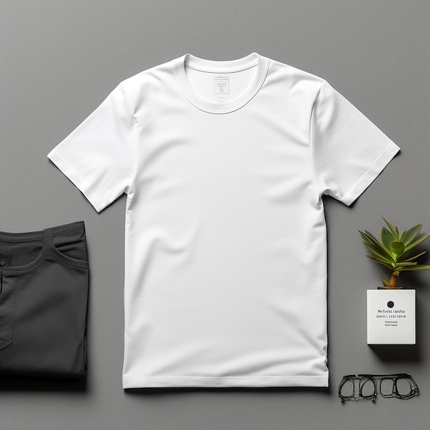 Mockups of stylish shirts