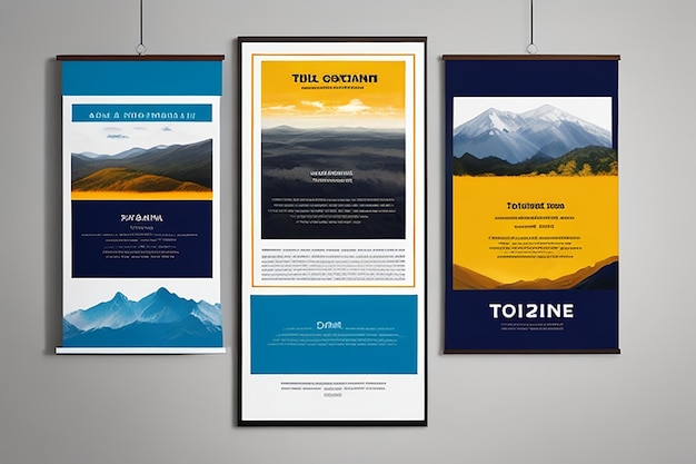 Mockups van affiches