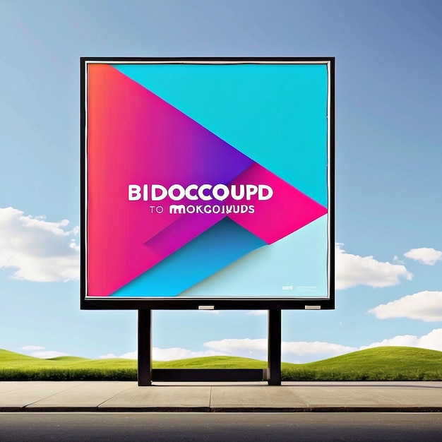 Foto mockups van billboards