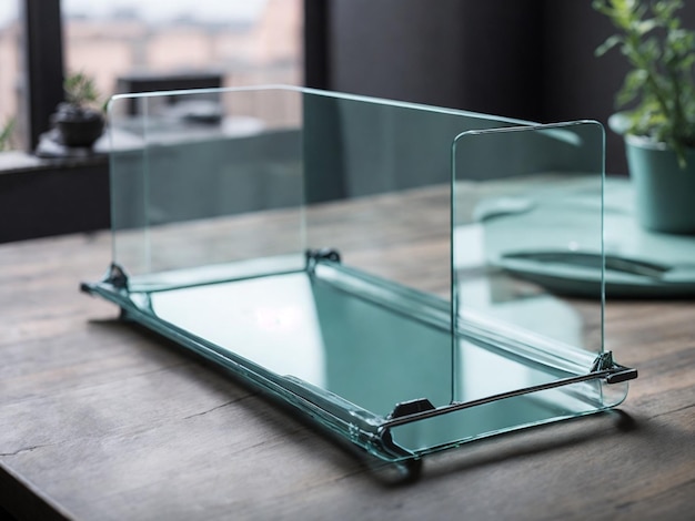 Mockups van gehard glas