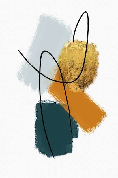 Mode van moderne kunst muur, geometrie, abstract, behang, muurschilderingen, tapijt, hang een foto