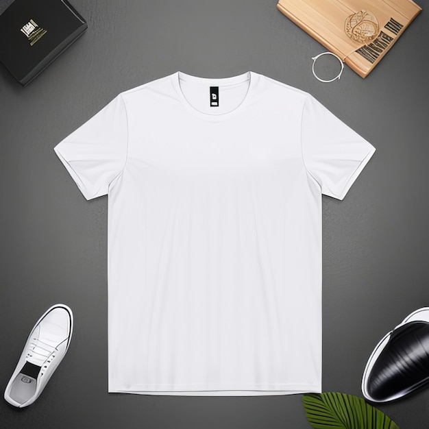 mode witte mockup tshirt leeg