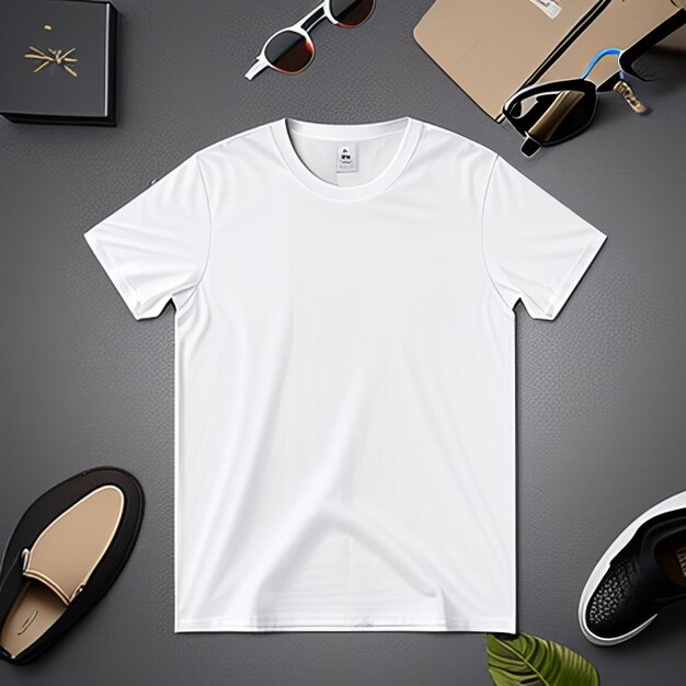 mode witte mockup tshirt leeg